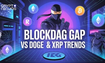 BlockDAG’s $0.00000044 to $0.05 Gap Draws Attention as DOGE Cycles and XRP Momentum Shift. 