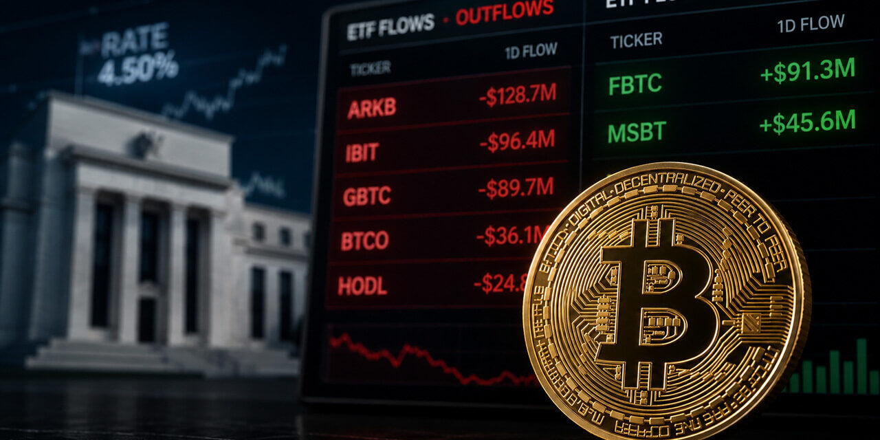 Bitcoin ETF outflows expose split demand after Warsh’s Fed debut