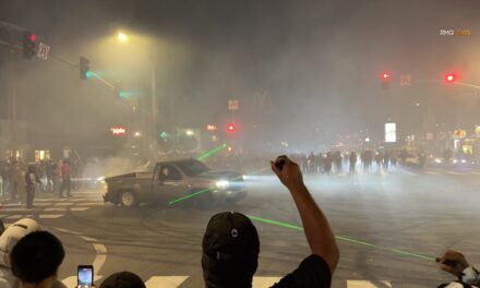 Astonishing move from LAPD as no arrests made following wild street takeover that crippled city’s emergency response