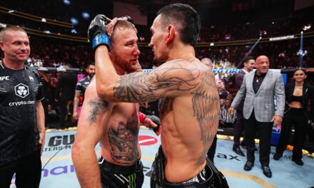 ‘I’d love to punch him in the face’… Justin Gaethje vows to attend Conor McGregor’s UFC 329 return