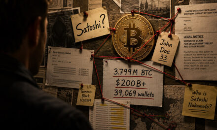 Mystery owner challenges the $200B ‘lost’ Satoshi Bitcoin claim in New York court