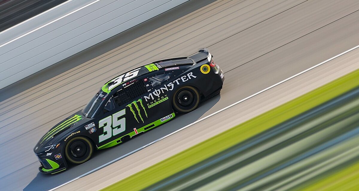 Riley Herbst leads Cup practice in NASCAR’s return to Chicagoland
