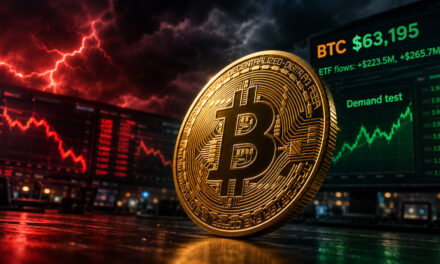 Bitcoin price rebounds to $63K as leverage returns creating short term volatility risk