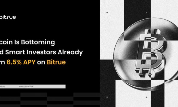 Bitcoin Is Bottoming, And Smart Investors Are Already Earning 6.5% APY on Bitrue