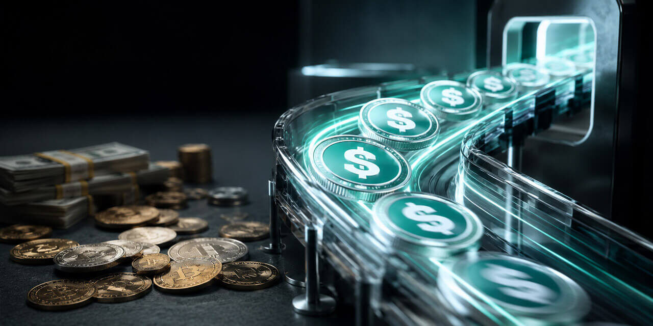 Stablecoins are moving more money while crypto’s cash pile gets smaller