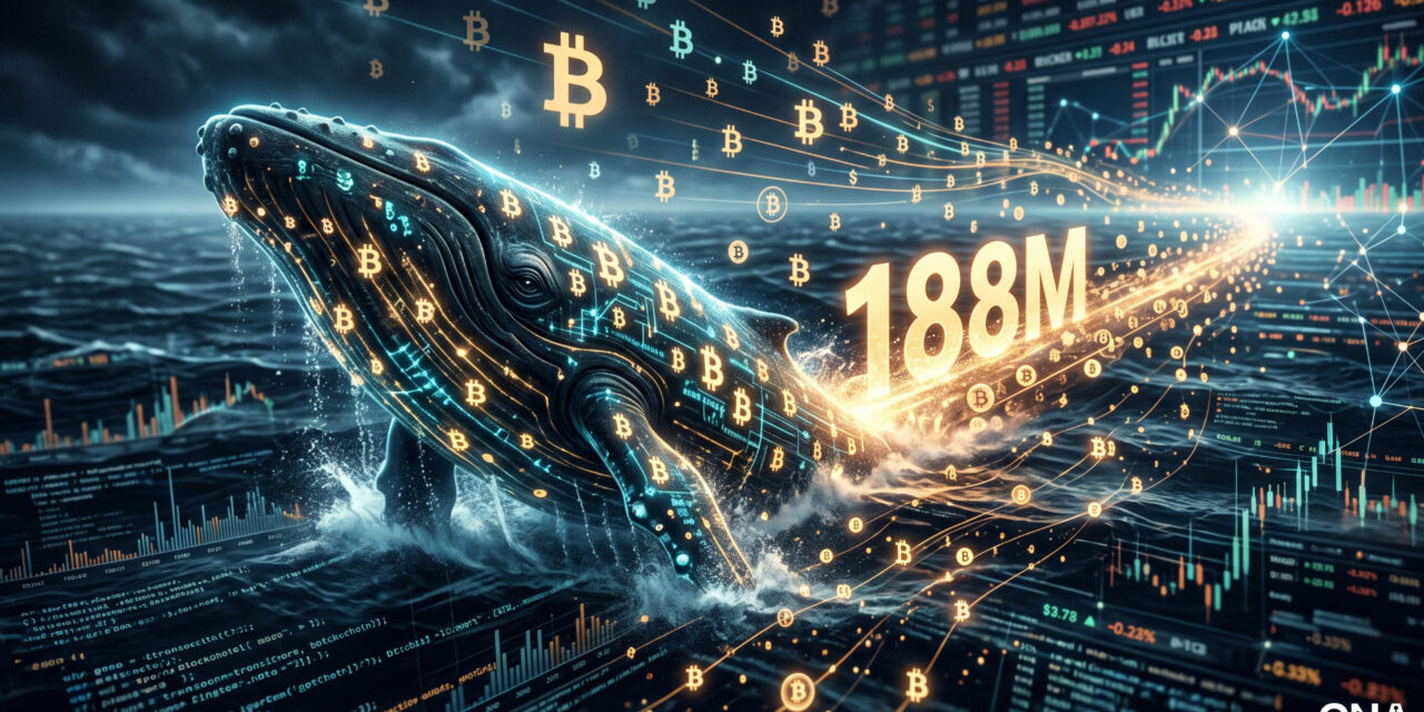 Dormant Bitcoin Whale Moves $188M After Seven Years, Fueling Market Watch