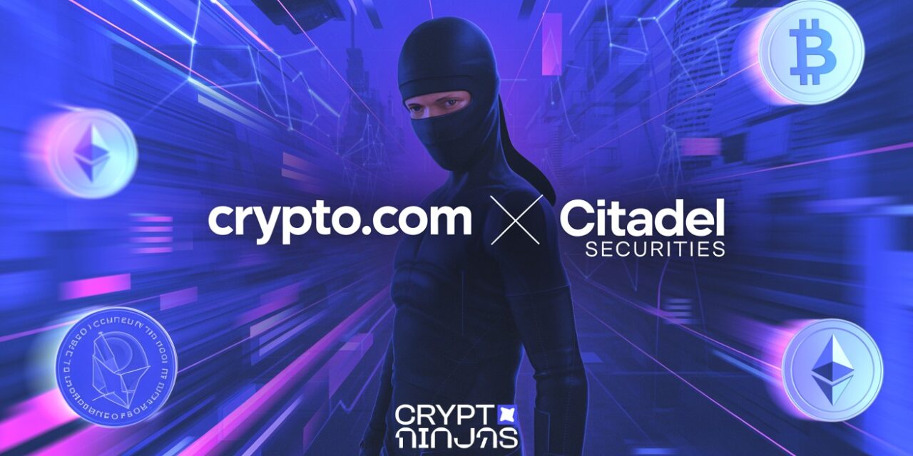 Crypto.com Lands $400M From Citadel Securities at $20B Valuation to Fuel Tokenization Push