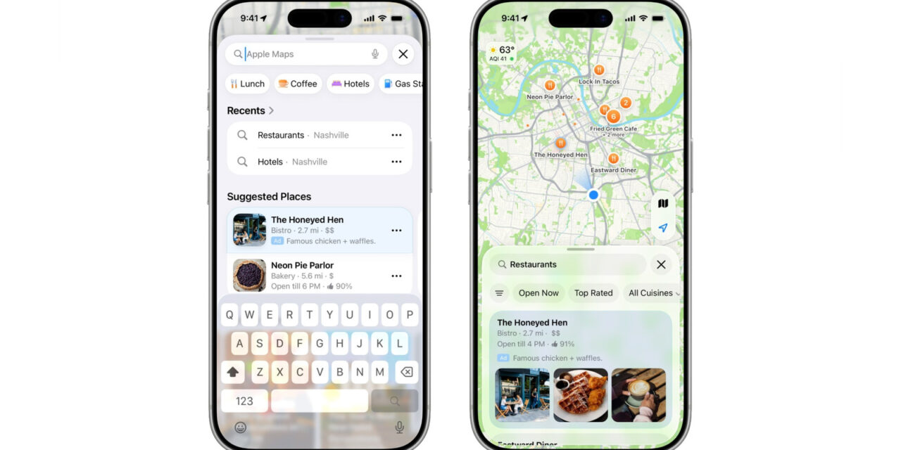 Apple has banned home service content on upcoming Maps ads