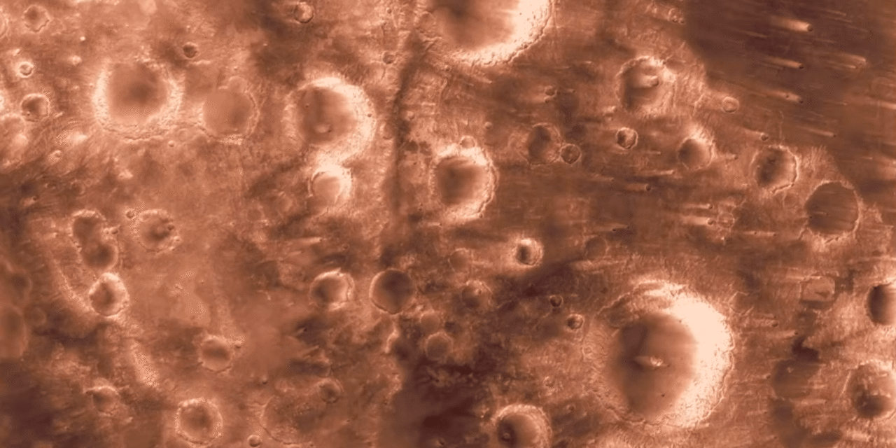 Mars’ desolate desert landscape captured by asteroid-bound NASA spacecraft