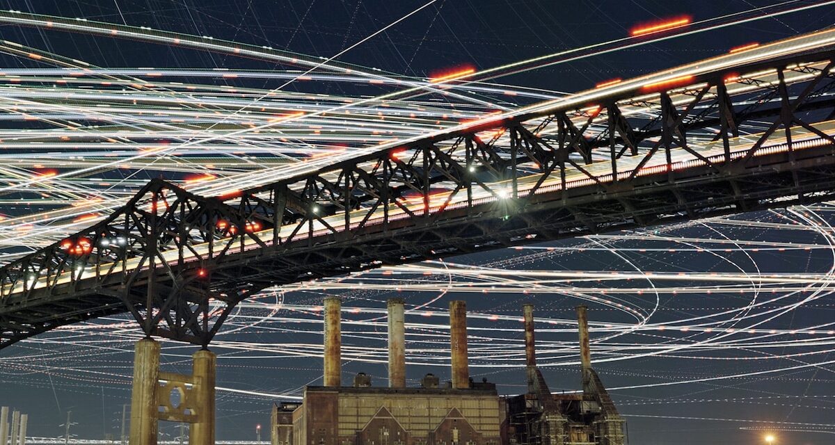 Glimpsing the hidden highways of the night sky