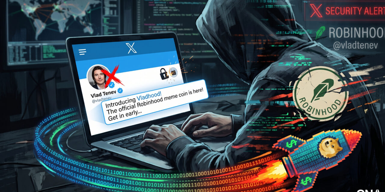 Hackers Hijack Robinhood CEO’s X Account to Promote Fake Meme Coin