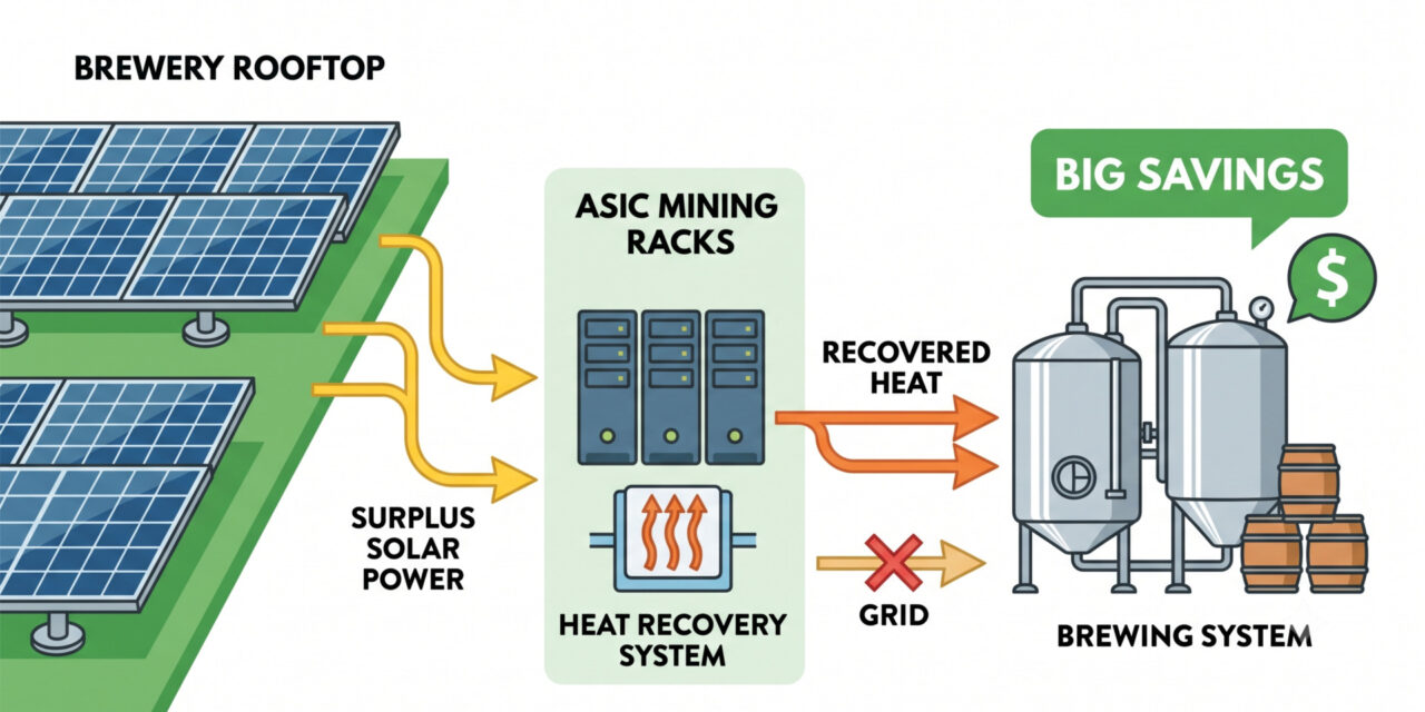 Solar-Powered Bitcoin Mine Brews Up Big Savings for NSW Brewery