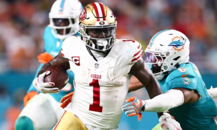 Deebo Samuel reunites with 49ers amid injuries to wide receivers Ricky Pearsall, Christian Kirk