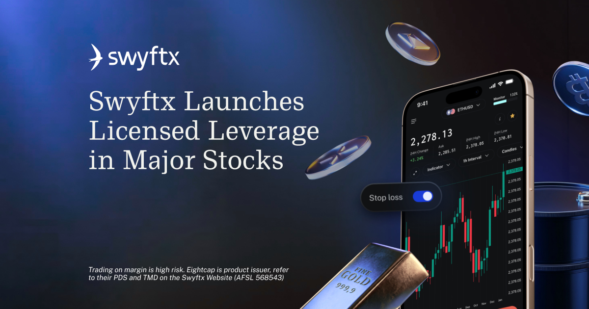 Swyftx Becomes First Australian Crypto Exchange to Unite Crypto and Traditional Markets On One Platform 