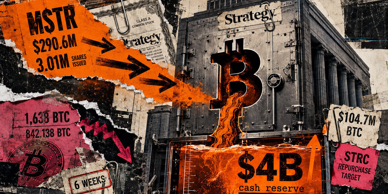 Strategy sells $395 million in Bitcoin and MSTR stock to buyback $81 million in STRC and build cash reserve to $4 billion