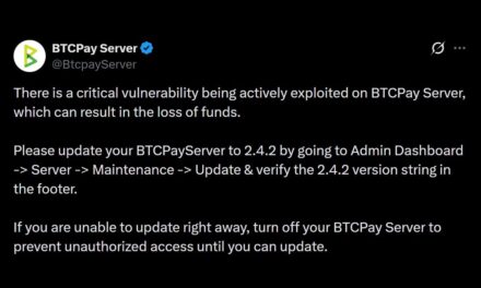 Bitcoin Lightning Nodes Hit as BTCPay Signals Emergency 2.4.2 Fix