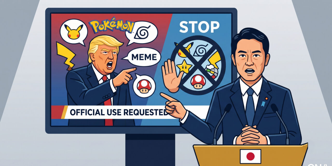 Japan Presses Trump to Stop Using Nintendo, Pokémon, and Naruto Characters in Official Memes 