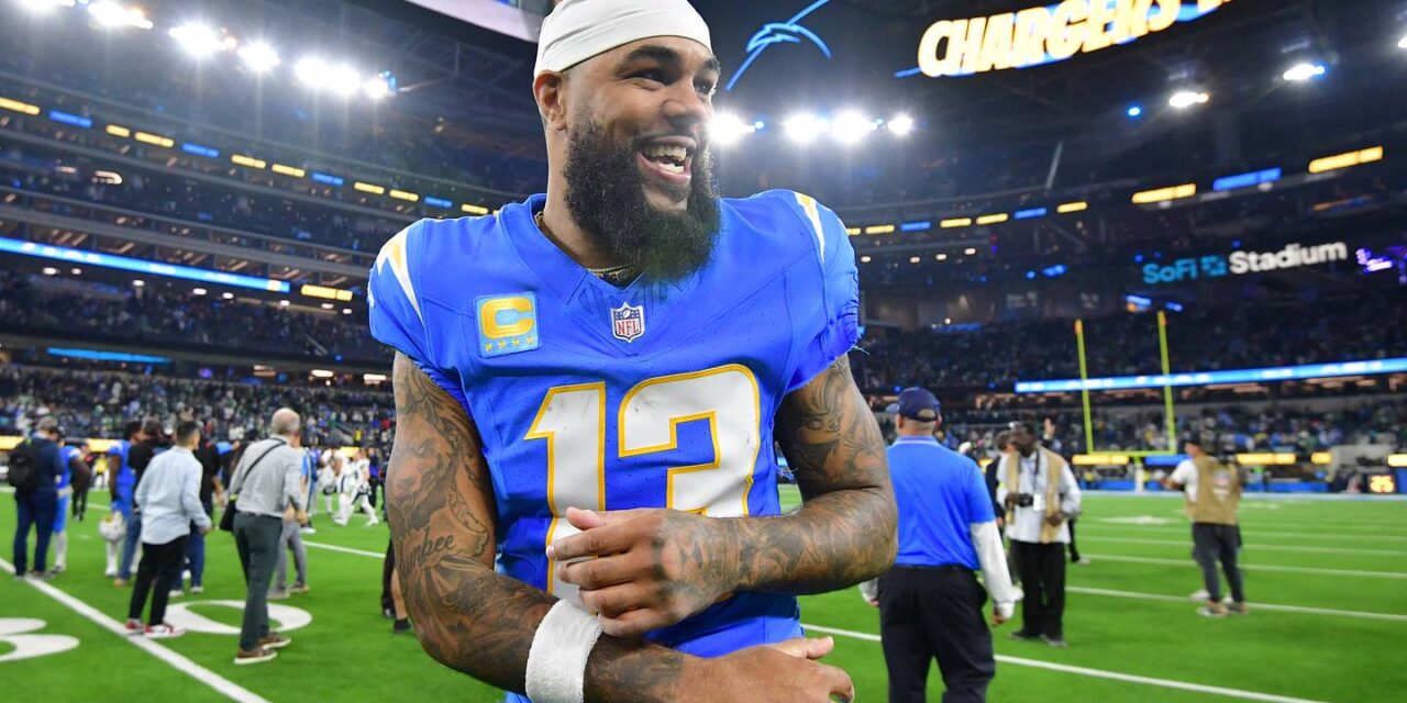 Keenan Allen Joins The Colts, Driving Up Ladd McConkey’s Fantasy Football Value And Damaging An Indy Sleeper