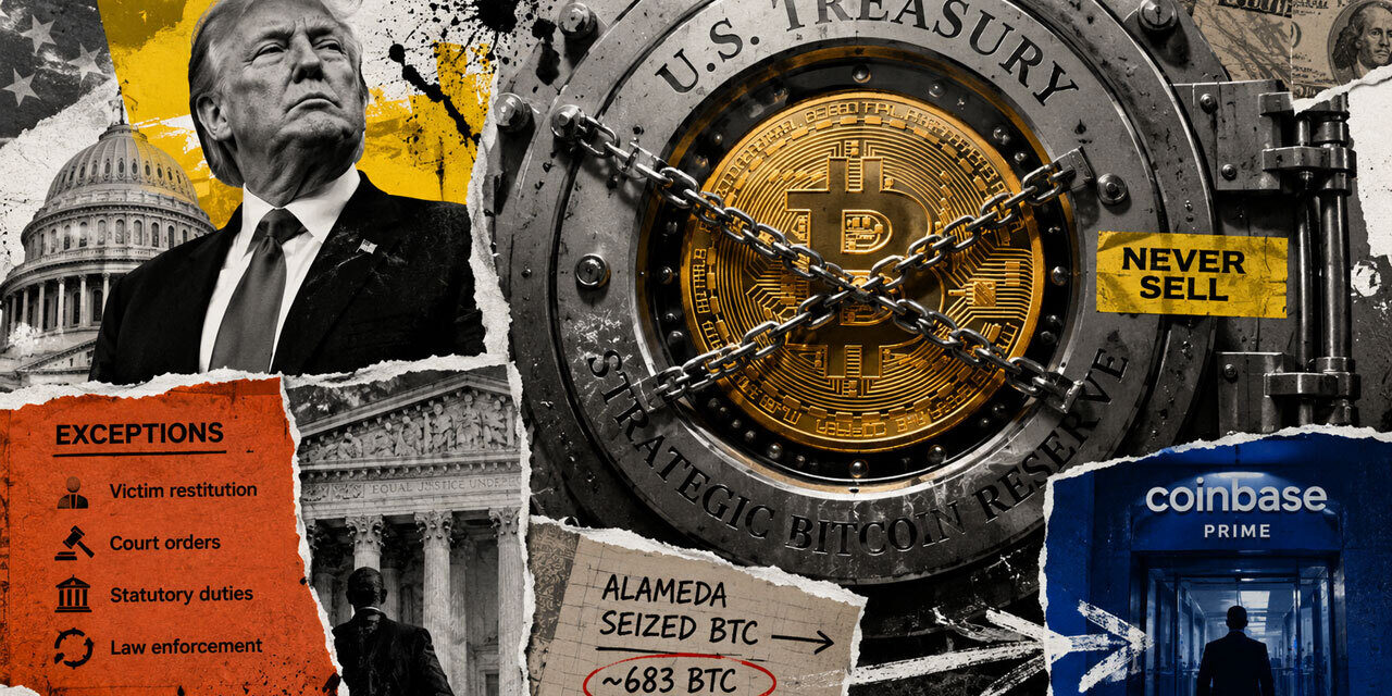 How one small BTC transfer exposed the fine print behind Trump’s ‘never sell’ strategic Bitcoin reserve