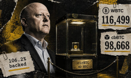 CEO Jeremy Allaire says Circle built “the platform for the internet financial system”, but cirBTC has only 40 BTC