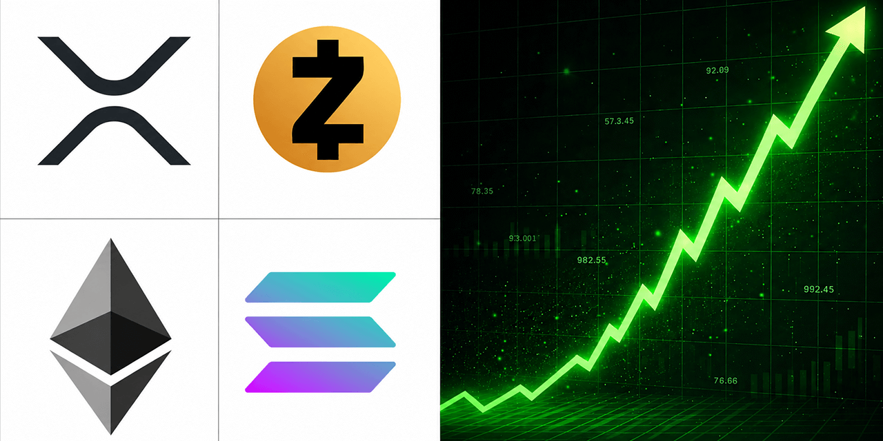 Zcash Leads August Rally With Massive 82% Surge