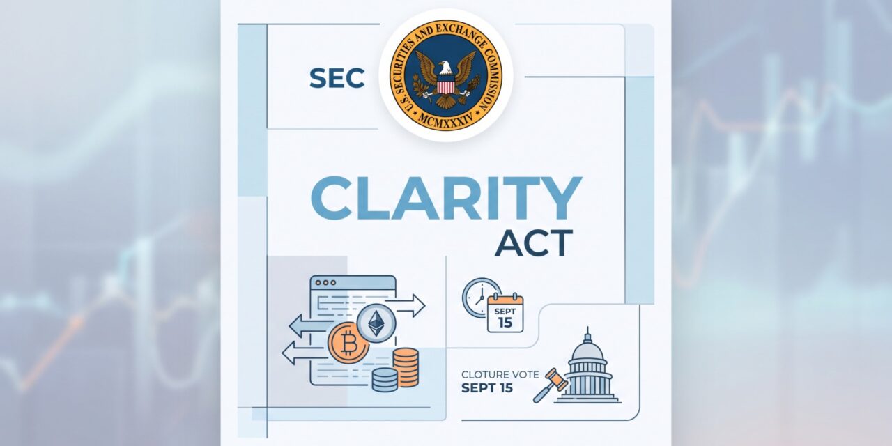 SEC Chair Atkins Backs CLARITY Act as Senate Vote Looms