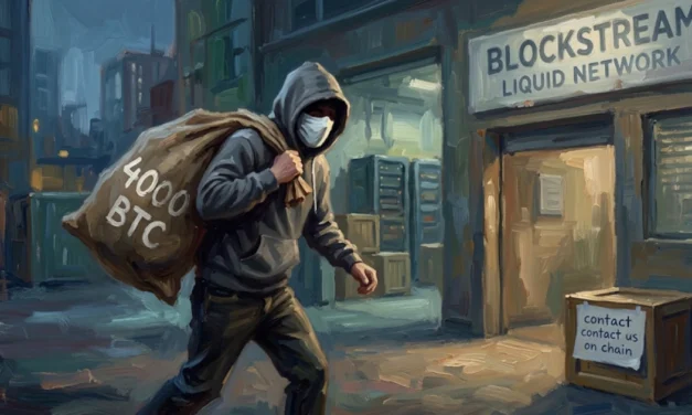 Alleged White-Hat Hackers Withdraw 4,000 bitcoin from Blockstream’s Liquid Network Federation Reserves