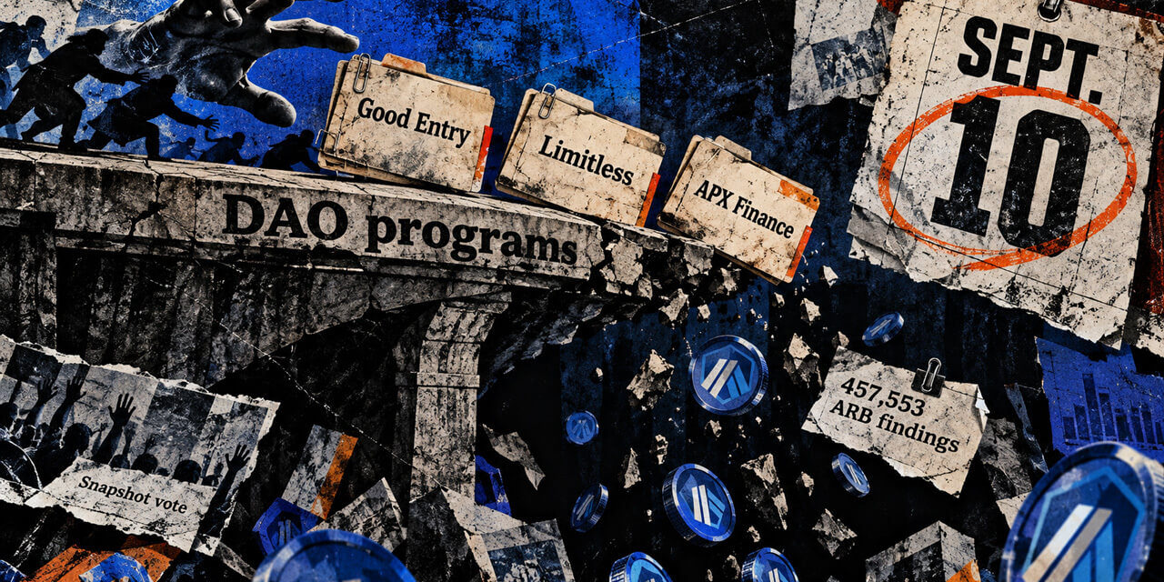 Three DeFi projects face possible exclusion from future Arbitrum DAO programs