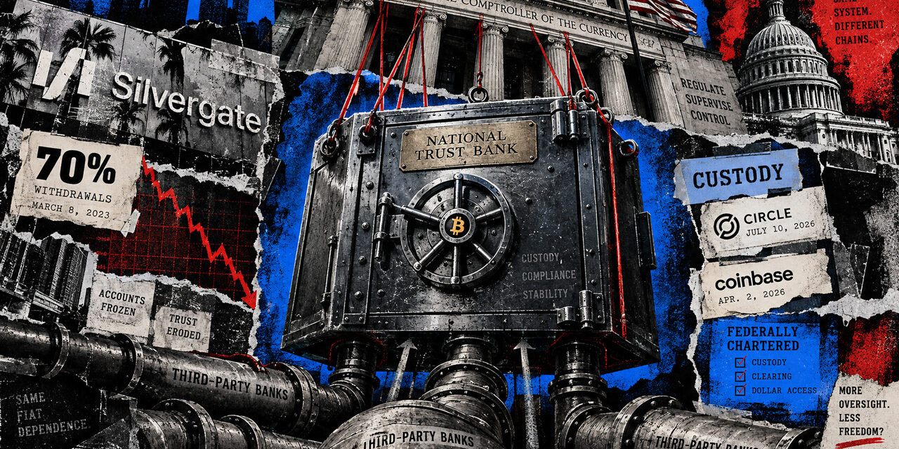 Does becoming a federal bank protect crypto from Washington—or give Washington more control?