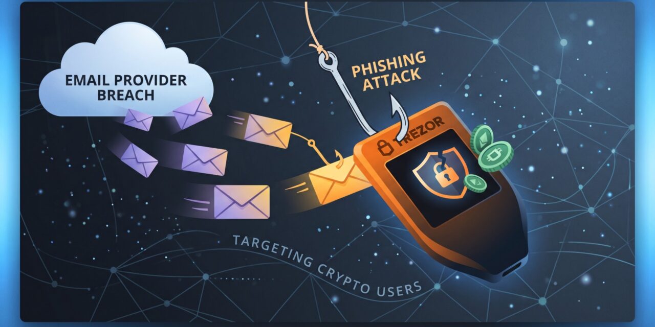 Trezor Email Provider Breached in Phishing Attack Targeting Crypto Users
