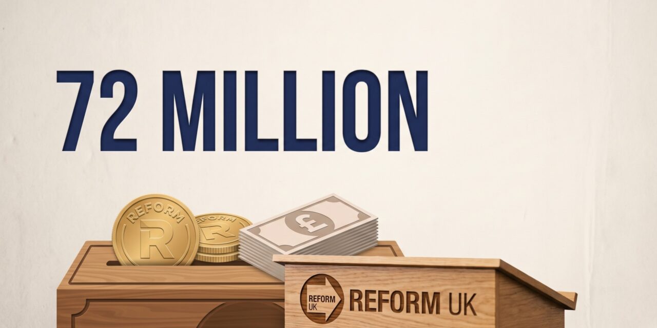 Crypto Billionaires Pour £72 Million Into Farage’s Reform UK