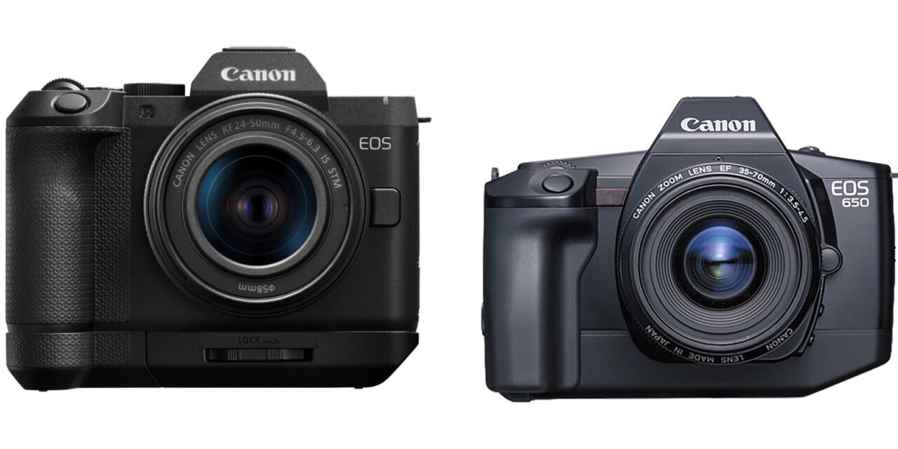 Canon’s R8 II camera borrowed its styling from a classic SLR film camera