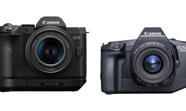 Canon’s R8 II camera borrowed its styling from a classic SLR film camera