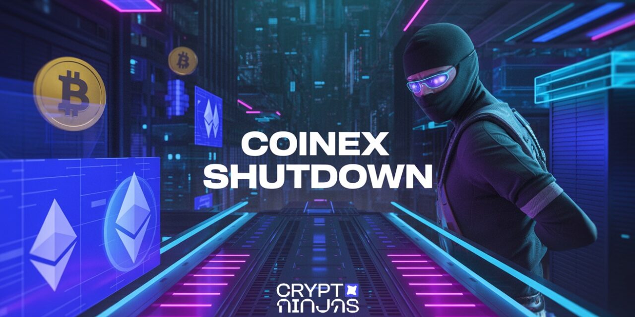 CoinEx Announces Permanent Shutdown After 9 Years, Withdrawals End Dec. 22