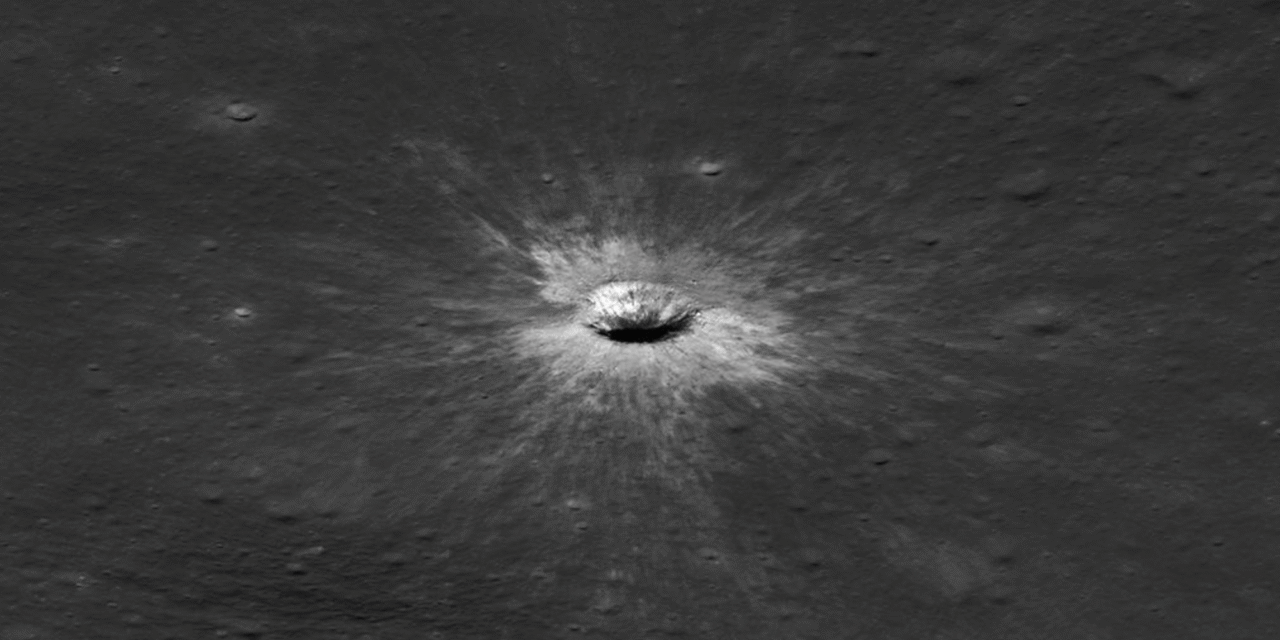The moon’s new crater is 728 feet wide and a once-in-a-century find