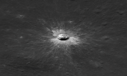 The moon’s new crater is 728 feet wide and a once-in-a-century find