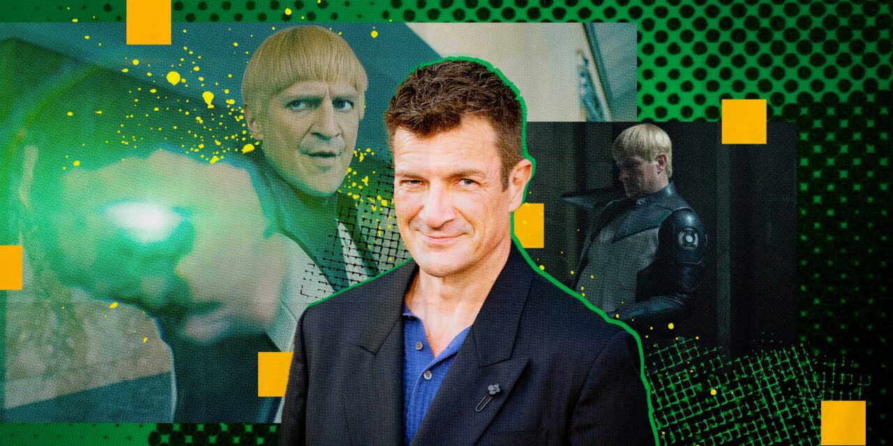 Nathan Fillion Knows Guy Gardner Is a Jerk. That’s Exactly Why He Loves Playing Him.