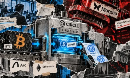 Circle launches Bitcoin-backed USDC borrowing, leaving liquidation risk with Morpho protocol