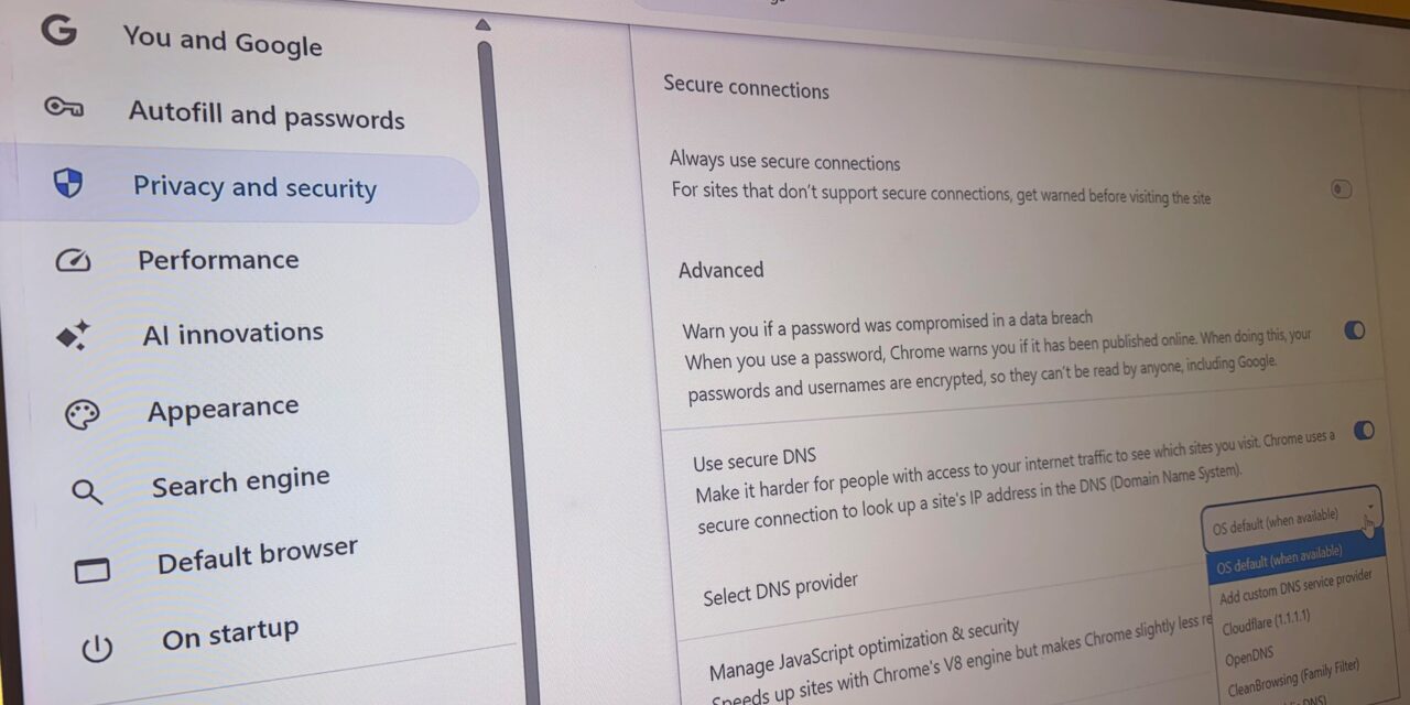 Every major browser has a setting that can completely punch through your network-wide DNS filtering