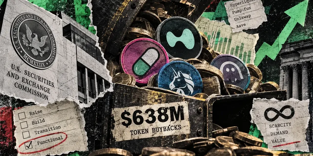 SEC clears regulatory hurdle as crypto token buybacks hit record $638 million