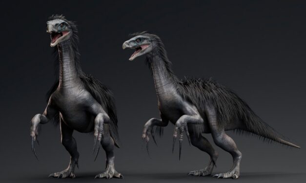 Giant, feathered dinosaur with massive claws and tons of teeth found in China