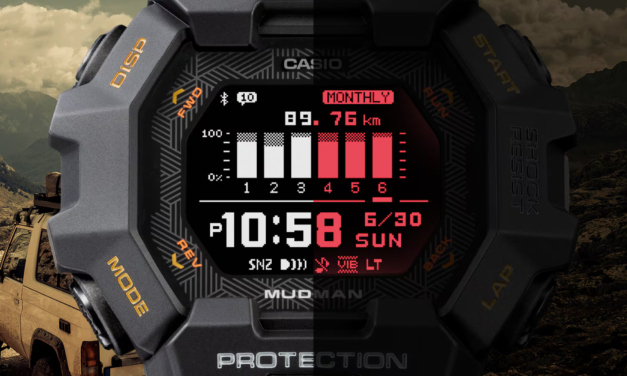 Casio unveils first Mudman watches with MIP display, fitness tracking, red backlight
