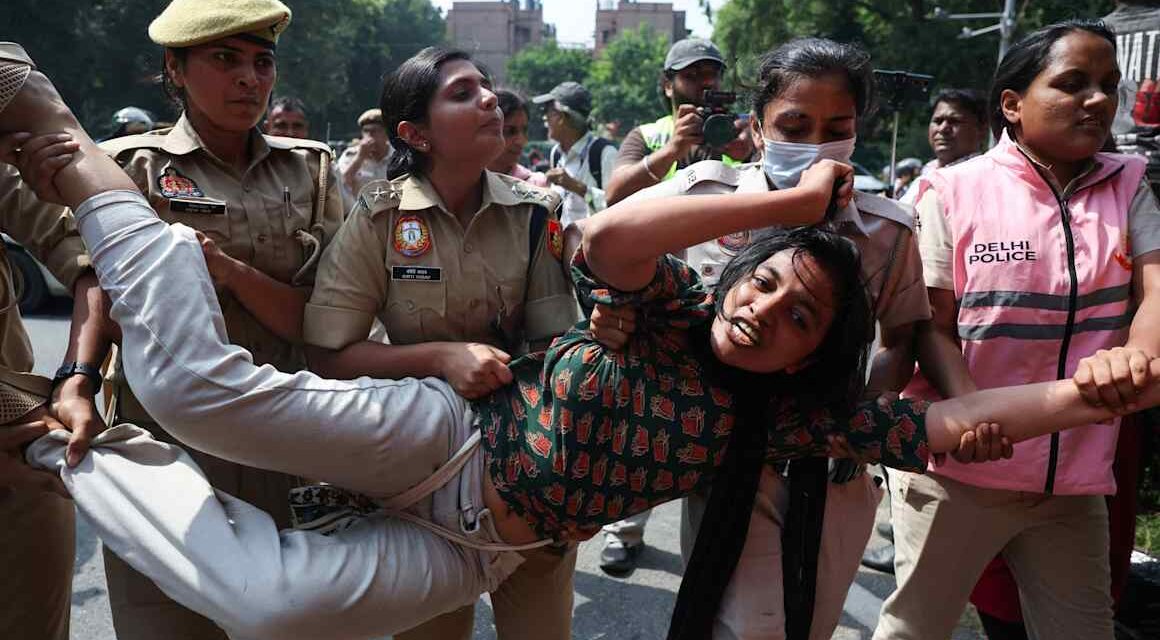 Police arrest leader of India’s ‘Cockroach’ movement before mass protest