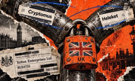 Switching from Cryptomus to Heleket leaves the same UK sanctions target