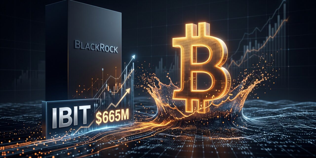 BlackRock Makes a Splash with New Bitcoin ETF Filing as IBIT Takes in US$665M