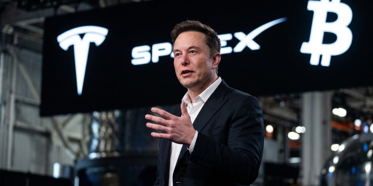 Musk Floats US$5 Trillion Tesla–SpaceX Merger That Could Unite 30,000 Bitcoin