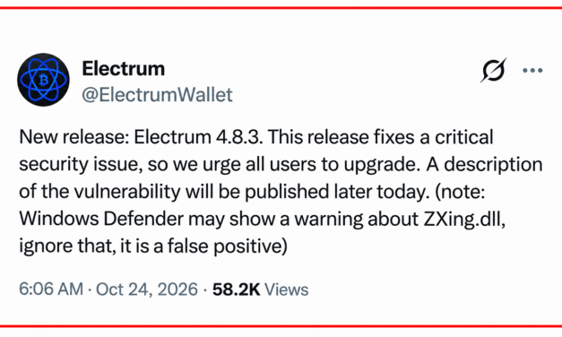 Electrum Wallet Attack Hid Bitcoin Theft Behind a Fee Increase