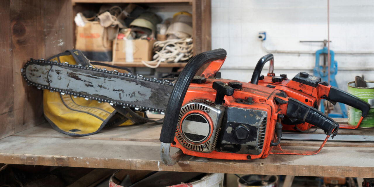 Should You Store Your Chainsaw Vertically Or On Its Side?